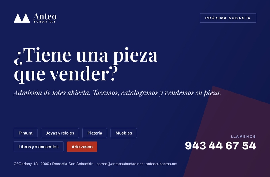 PROXIMA SUBASTA  EN PREPARACIÓN