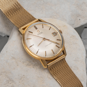 Omega, Vintage automatic watch in 18kt yellow gold.