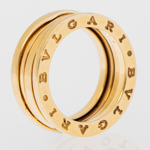 Bulgari B. Zero 1 four bands ring in 18kt yellow gold.