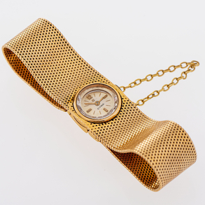 Cyma, Ladies watch in 18kt yellow gold.