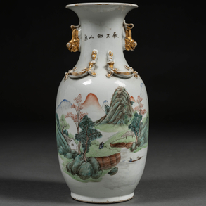19th century Chinese porcelain vase.