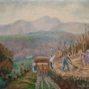 “Working the field”.