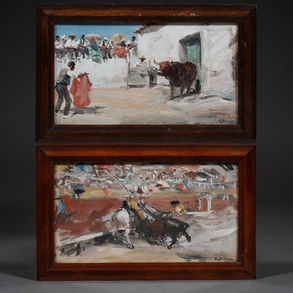 “Bullfighting scenes”