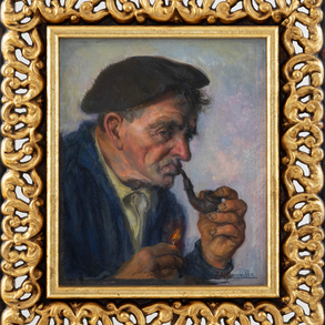 ‘Basque sailor smoking a pipe’.