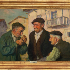 ‘Basque sailors smoking’.