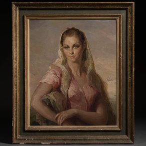 ‘Blue-eyed woman’