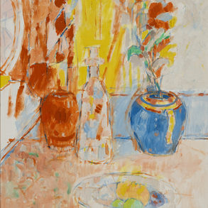 “Blue vase”
