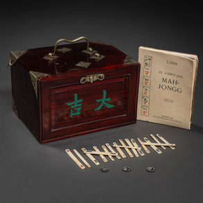 Mahjong , Board game of the XIX century ca. 1926.