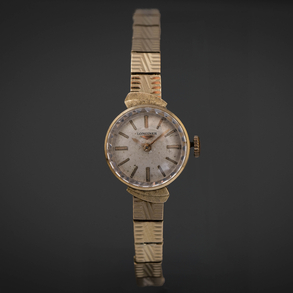 Longines - Reloj de dama en oro amarillo de 18 kt.