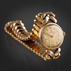 Omega, Reloj de dama en oro amarillo de 18 kt.