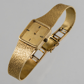 Reloj de dama vintage en oro amarillo de 18 kt