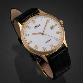 Lotus, Reloj de caballero en oro amarillo de 18 kt