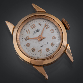 Fortis, caja de reloj vintage en oro amarillo de 18 kt.
